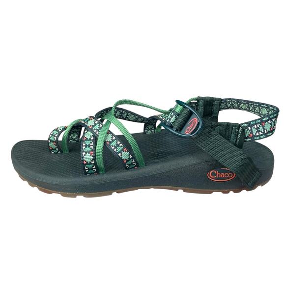 Chaco Women’s Z Cloud X2 Green Hiking Trail Sandal Size US 8 - Picture 3 of 9